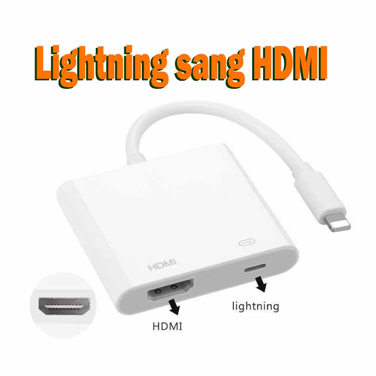 Cáp Chuyển cổng Lightning Sang HDMI 